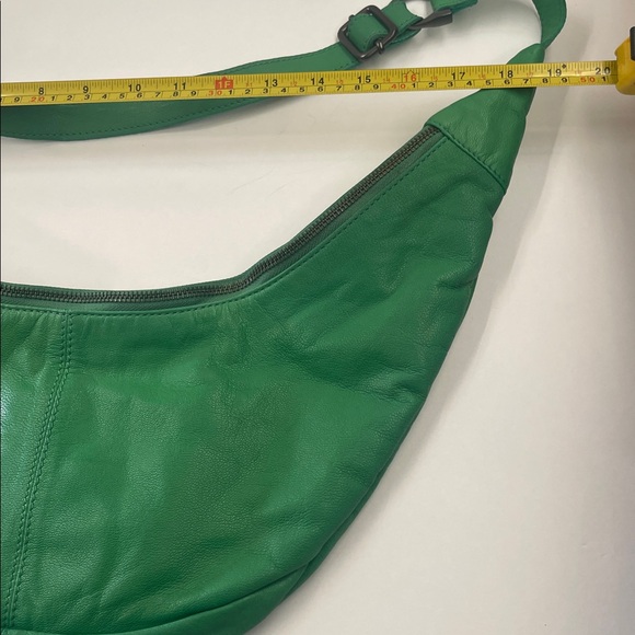 Free People Green Leather Hobo Bag - Picture 6 of 12